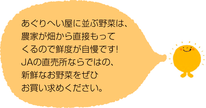 あぐりへい屋キャラ